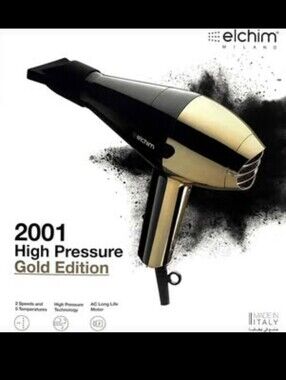 Elchim Classic 2001 High Pressure Quick Dry Professional Salon Hair Dryer